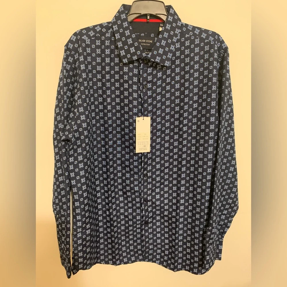 Patterned Long-sleeve Shirt - Picture 1 of 3